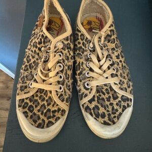 Blowfish Leopard Print Sneakers